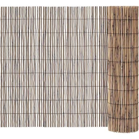 Clôture en Roseau Naturel 300 x 140 cm Roseau (1/5)