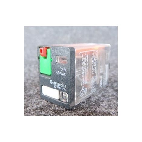 Relais puissance embroch test DEL 2OF 15A 48VAC Zelio Relay RP SCHNEIDER RPM22E7