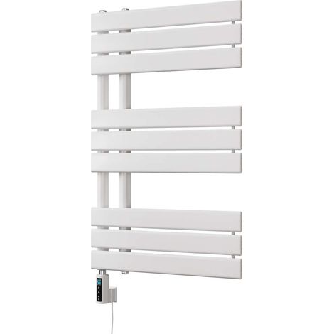 Tristan - White Electric Towel Rail H816mm x W500mm 400w Thermostatic WIFI (1/3)