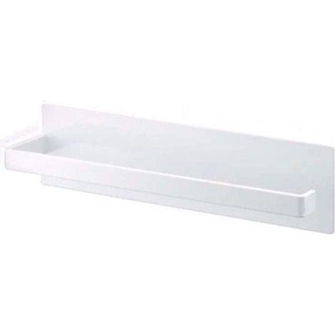 Porte-rouleau de cuisine pour salle de bain - Longueur de la tige : env. 26 cm - Porte-rouleau de cuisine autocollant pour murs, placards de cuisine ou salle de bain - Blanc (1/5)