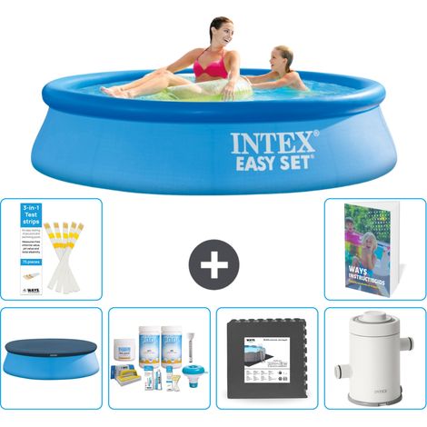 Intex Piscina Easy Set Rotonda - 244x61 cm - 7-pezzi  S64