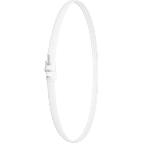 Anneau Fer Électrique de Grille Abs en Ventilateur et Blanc  Anneau de Fixation Ventilateur, Pièce de Rechange pour Ventilateur Pied, Installation Facile, Vacances (1/5)