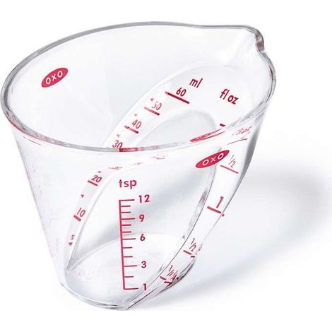 Oxo Good Grips Caraffa Graduata Angolata Tritan 60 ml (1/3)