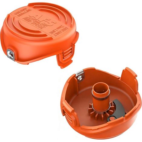Lot de 2 couvercles de bobine de coupe-bordures compatibles avec Black & Decker 90583594 pour Black+Decker GL8033, GL9035, GL7033 (1/3)