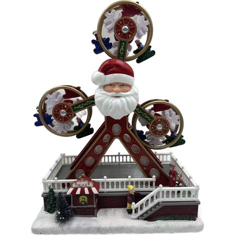 Carillon natalizio StarryLights - Ruota panoramica con luci a LED (1/4)