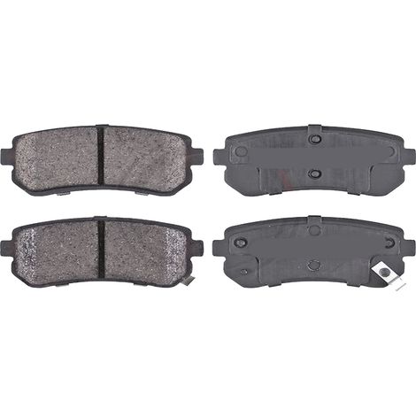 KIT PASTIGLIE FRENO POSTERIORI compatibile con KIA SPORTAGE (JE,KM) / PASTIGLIE FRENANTI AUTO OEM FDB4235 FDB4247 , / SOSTITUZIONE DIRETTA / BASSA POLVERE / SILENZIOSO
