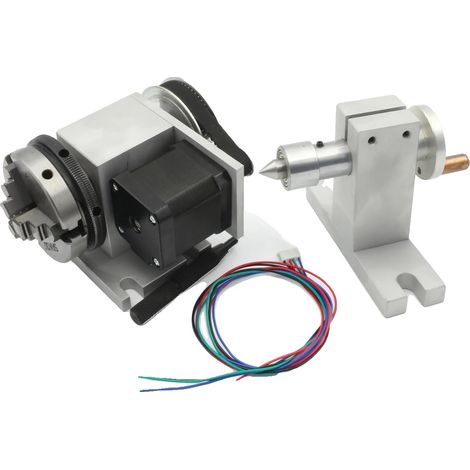 Herramienta rotativa CNC de 4 ejes, alta precisión, sujeción versátil, K11-65 mm, 3 mordazas (1/2)