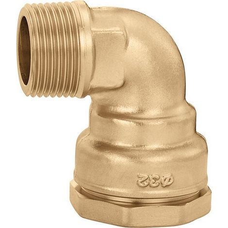 Raccord coudé 867 Laiton 40x1 1/4 pouce Ext
