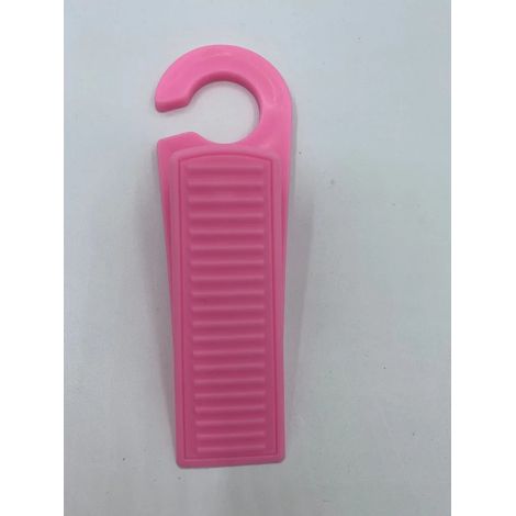 Butée de porte en silicone rose, lot de 1, protection anti-choc, coupe-vent pour portes de maison et bureau (1/5)