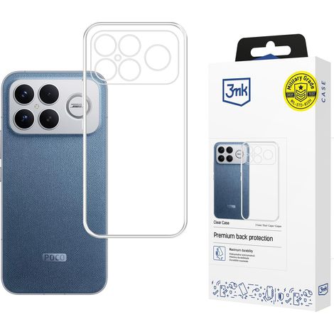 Funda transparente 3mk para Poco F8 Ultra (1/5)