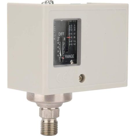Interruttore di pressione elettronico Rosvola G1/4'', regolatore di pressione del compressore della pompa dell'acqua, interruttore di controllo elettronico, pressostato (1/5)