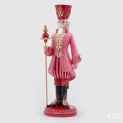 EDG Enzo De Gasperi Soldatino Poly Natale H 63 Cm Pink