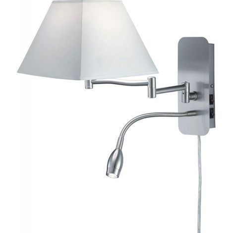 Applique murale HOTEL argent Trio 271370201 LED lecture