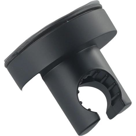 CCYKXA solid suction cup shower head holder (black), universal suction cup shower head holder for bathroom accessories