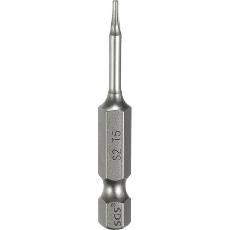 Embout De Tournevis Torx T5 Tige Hexagonale 1/4" Pour Tournevis (1/5)