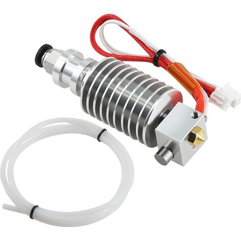 Kit d'extrudeuse I3 Mega Hotend 24 V avec buse de 0,4 mm, thermistance 100 kΩ, tube chauffant en PTFE, compatible avec les imprimantes 3D Anycubic Mega Series. (1/5)