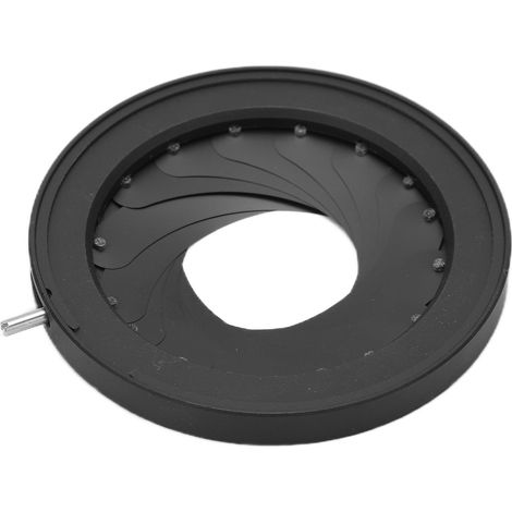 Diaphragme Iris Industriel Manuel 2‑44mm, Mécanisme Optique Robuste pour Contrôle de Lumière (1/5)