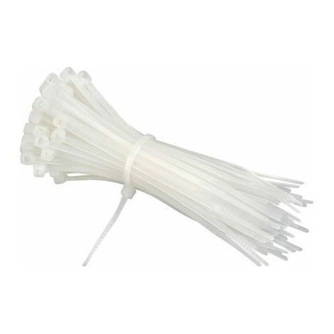 120 FASCETTE IN PLASTICA 2.8 X 20CM PER FISSAGGIO CABLAGGIO ELETTRICISTA MOTO