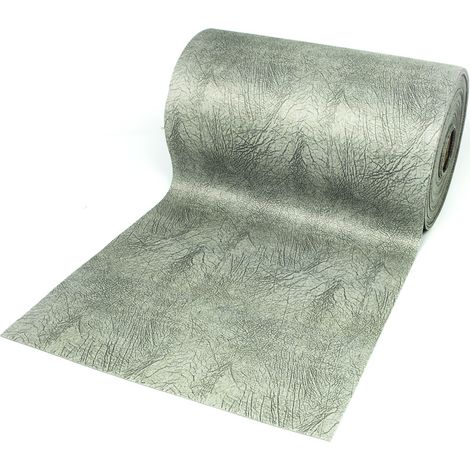 Tappeto Passatoia Antiscivolo Con Stampa Digitale Dis. Screziato Colore Tortora, misura50x280coloreTortora (1/4)