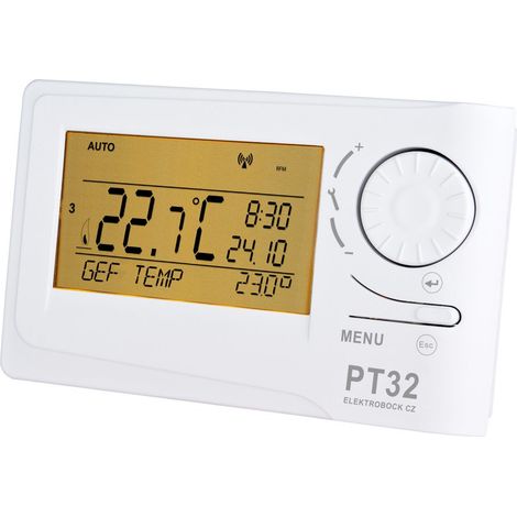 Thermostat elektrobock pt32 programmierbar beleuchtet (1/2)