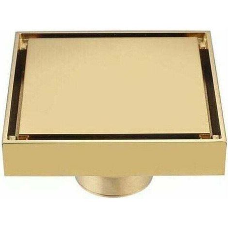 Pisos de cobre cepillado doado, a prueba de olores con filtro de núcleo interno, adecuados para odorless, baños, lavadoras y balcones, pisos dorados, et cetera.