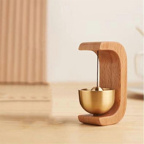 Türklingel für den Eingang, 3-teiliges Set aus Holz, Türklingel für Ladenbesitzer