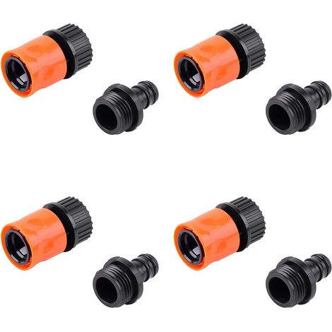 Adatto per adattatori per tubi flessibili di pulizia per imbarcazioni a motore in 8 pezzi, kit per tubi flessibili di scarico del WC e raccordi per tubi flessibili BRP.