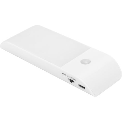 Lampe infrarouge à induction 12 LED, 3 modes, pour placard/penderie, rechargeable par USB, lumière blanche (1/5)