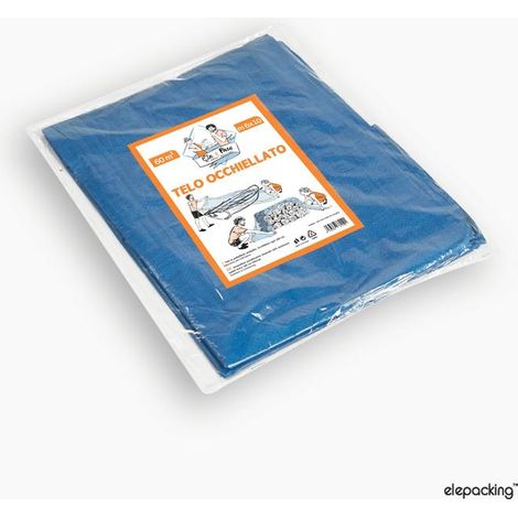 TELO OCCHIELLATO EXTRA 100GR/MQ 6X8 ELEPAKING 6x8