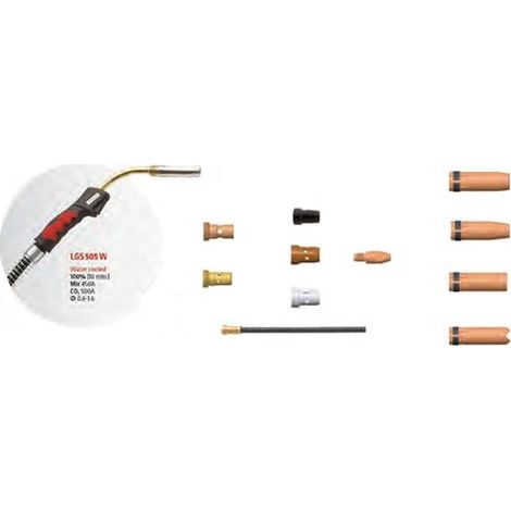 LINCOLN KOŃCÓWKA PRĄDOWA M8x30 1,6... (10) DO LGS360G%%%