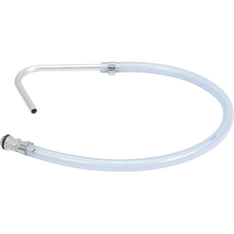 PVC Schlauch mit gebogenem Auslaufrohr (1/2)