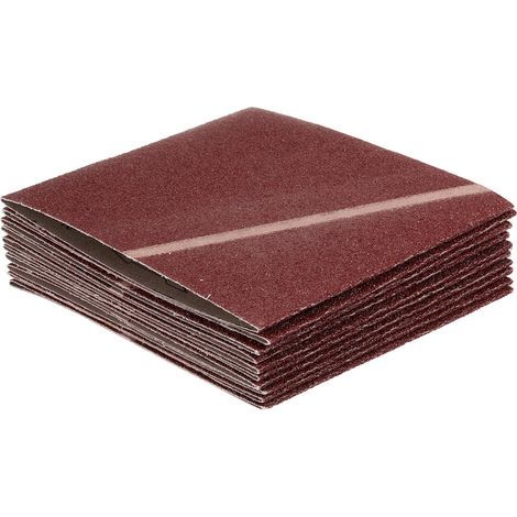12 Pcs Bandes Abrasives 203mm x 483mm 40 Grain Papier Abrasif (1/5)