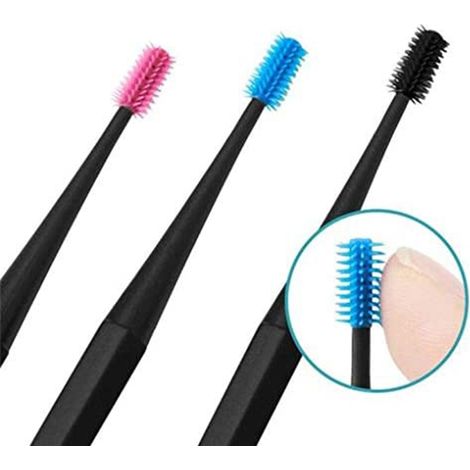3 Pièces Curette Oreille Silicone Souple, Nettoyeur Auditif Double Pointe Spirale 360° pour Élimination Cérumen, Réutilisable et Doux (1/3)