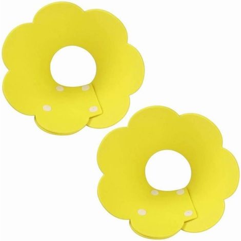 Lot de 2 colliers de protection pour animaux de compagnie, collier de récupération pour animaux de compagnie après une chirurgie