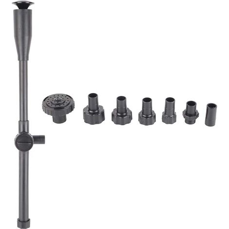 Kit d'accessoires pour pompe multifonction pour aquarium, bassin et fontaine à eau : buse et tuyau. (1/5)