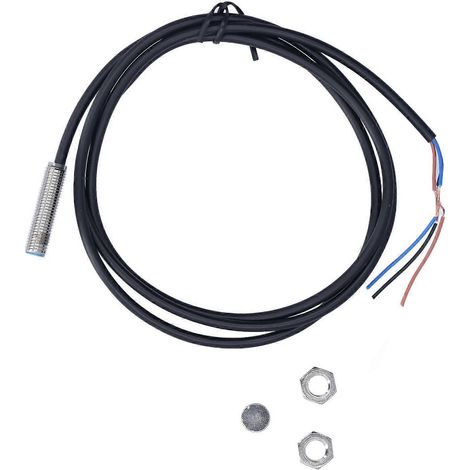 10er-Set induktiver Näherungsschalter, magnetischer Hall-Detektor-Sensor M8 NPN NO DC5–30V NJK-5001C