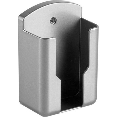 Boîte de rangement pour télécommande de télévision, boîte de rangement murale sans perçage pour télécommande de climatiseur,Gris (1/5)
