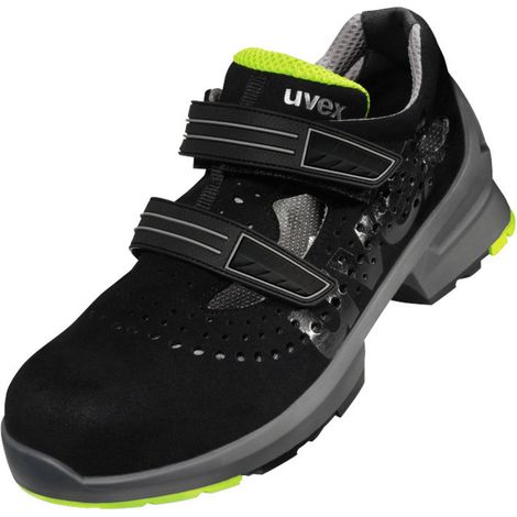 uvex 1 8542845  Sicherheitssandale S1 Schuhgröße (EU): 45 Schwarz 1 Paar