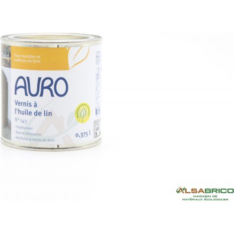 Huile de lin transparente n°143 AURO, (1/3)