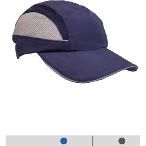 Gorra azul marino con banda antisudor Dryfit IRUDEK Aircap RP  Azul marino