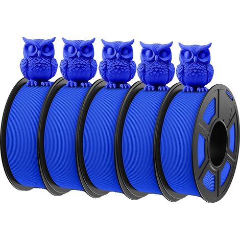 Filamento PETG, diametro 1,75 mm, 1,1 kg per rotolo, ad alta fluidità (1/2)