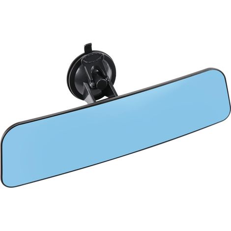 Rétroviseur Intérieur de Voiture Conduite Accompagnée Universel Avec Ventouse pour Voitures (Surface plate bleue, 12"(305mm)) (1/5)