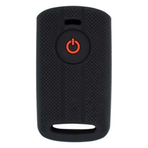 QORVA-Coque de rechange en silicone souple anti-poussière pour clé de voiture JAUNS (1/4)
