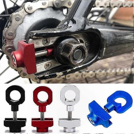 Tensor de cadena para bicicleta robusto y plegable, fácil de ajustar y resistente a la corrosión. (1/4)