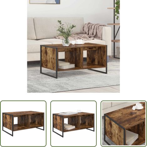 Raucharbe Couchtisch - Couchtisch Raucharbe 80 x 50 x 40 cm Holzwerkstoff (1/5)