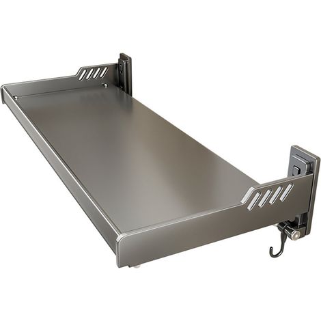 Étagère murale de cuisine en acier au carbone, sans perçage, multifonctionnelle, flottante, porte-épices suspendu pour ustensiles (1/5)