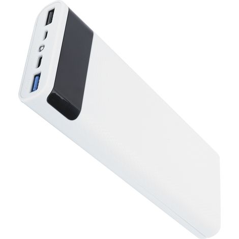 Boîtier de Batterie DIY 8x18650 avec Charge Rapide - Coque de Power Bank USB - Boîtier de Charge Blanc (1/5)