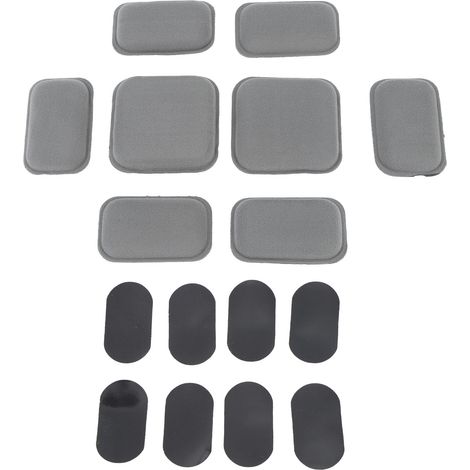 Coussinet de casque en 8 parties avec fermeture auto-agrippante, facile à nettoyer et à monter, confortable à porter, pour casque FMA (1/5)