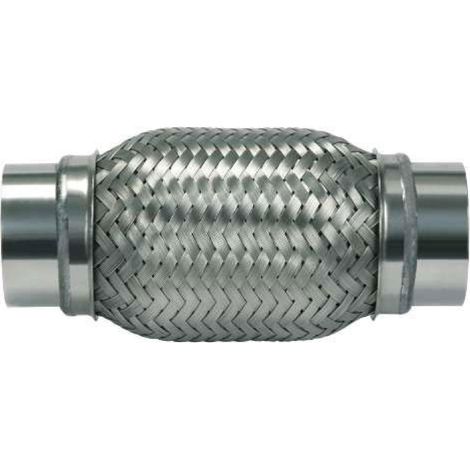 Raccord flexible Echappement type B - L272 - D40 - Avec sorties Inox soudees