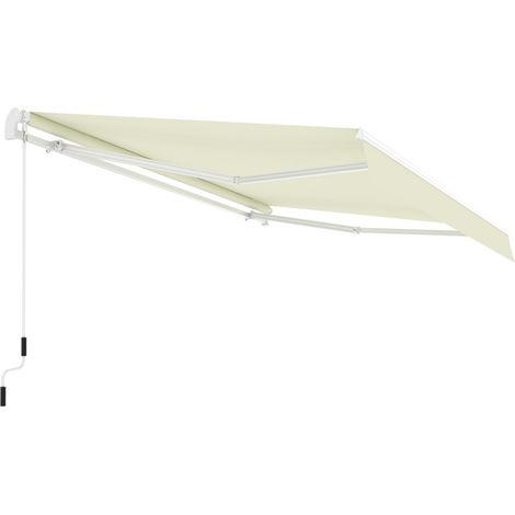 Markise Gelenkarmmarkise 5x3 m Sunpower beige UV-Schutz wasserbeständig Terrasse Balkon (1/2)